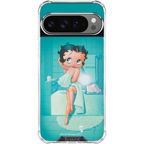 Betty Boop Bathing Google Pixel 10 Pro XL Clear Case
